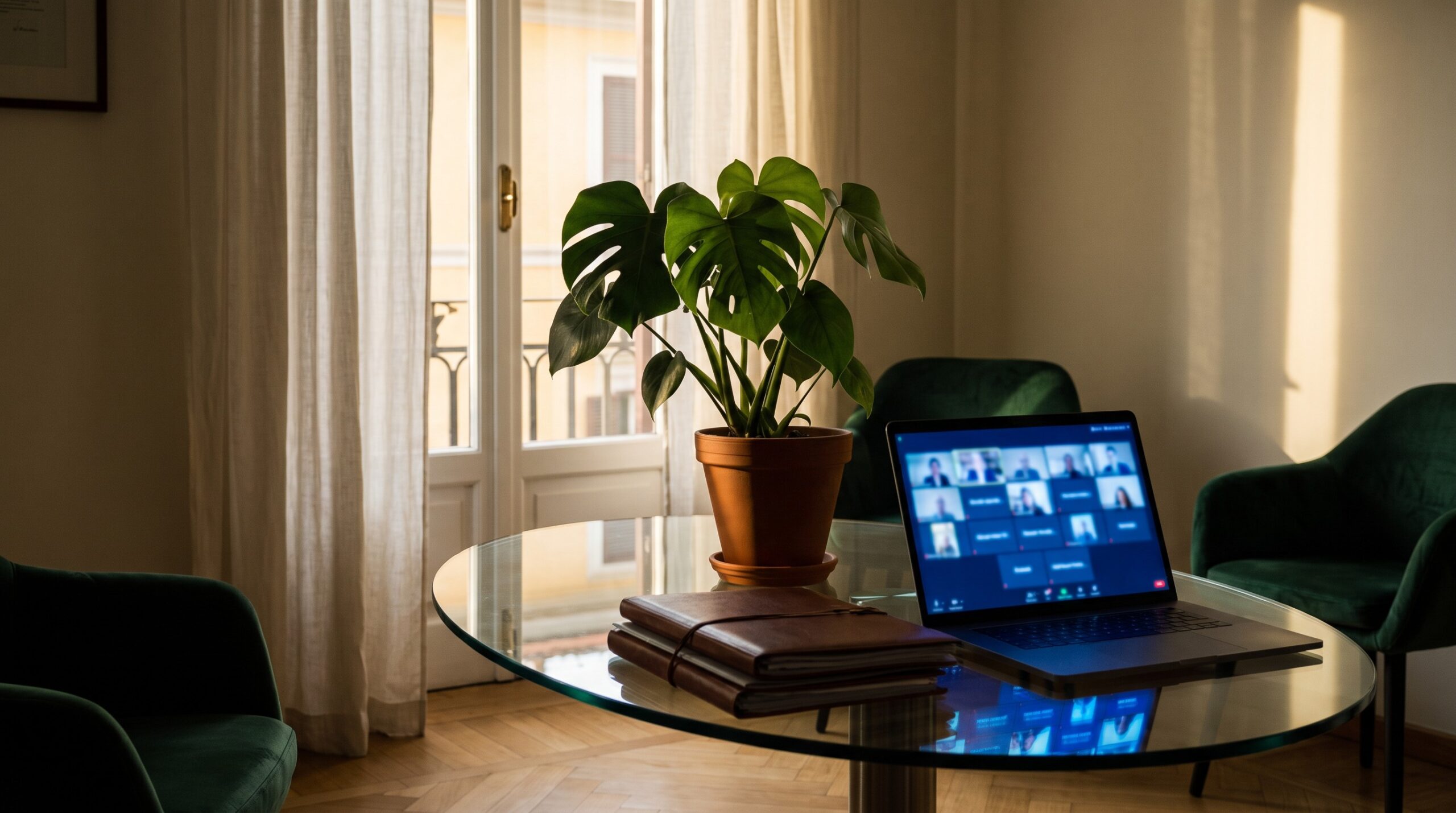 Incontro di mediazione in videoconferenza